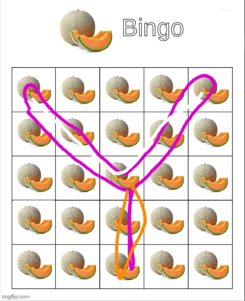 aelets | image tagged in cantaloupe bingo | made w/ Imgflip meme maker