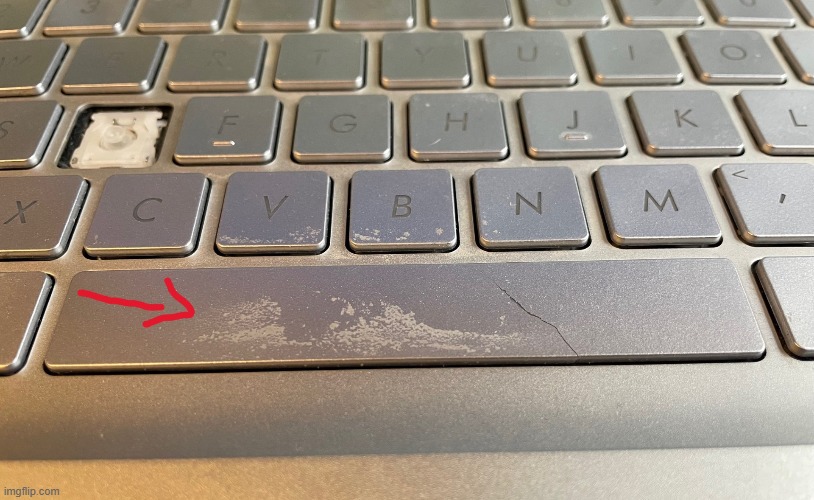 That's all dead skin that came off while playing GD! | made w/ Imgflip meme maker