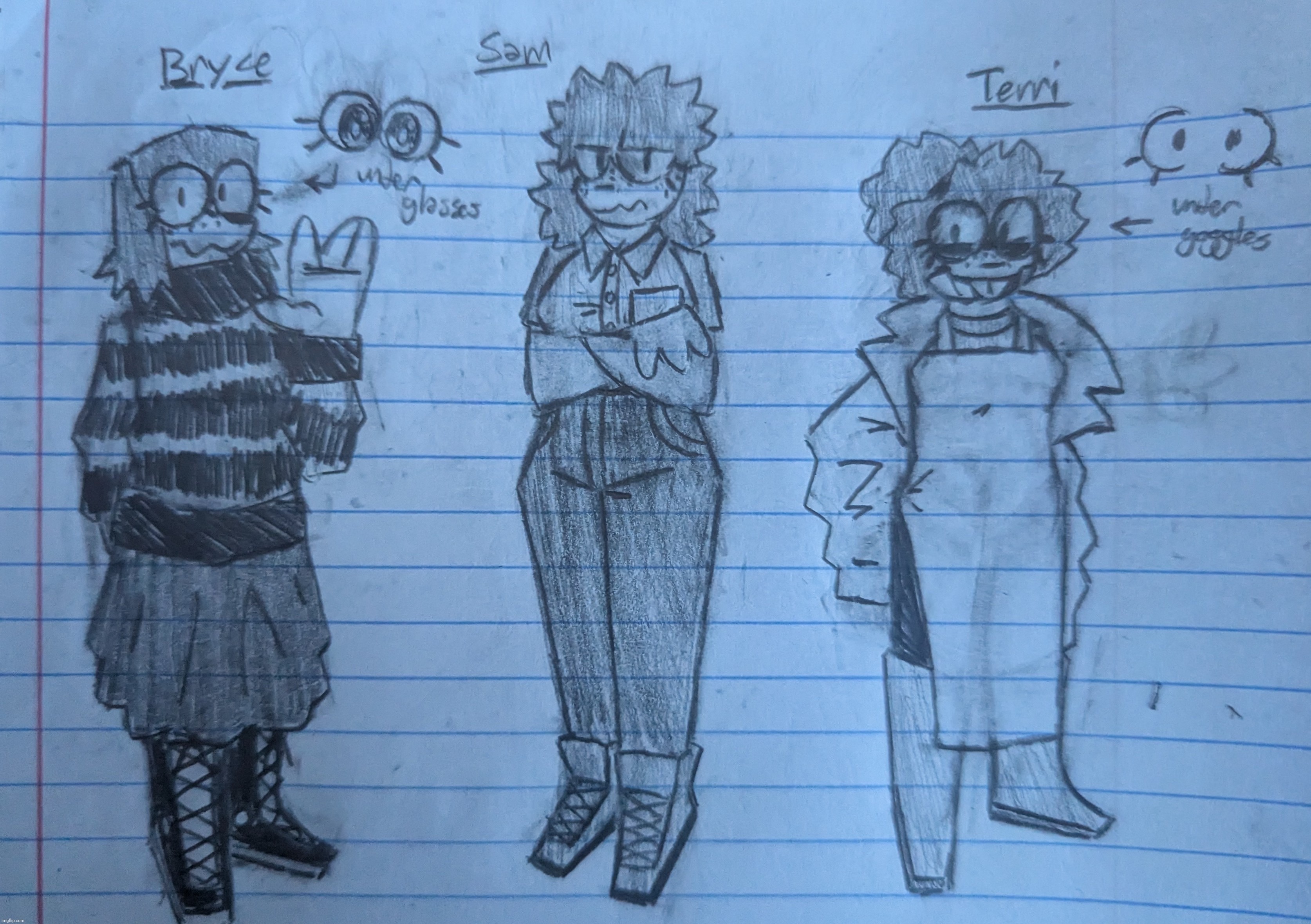 Bryce and his two sisters | made w/ Imgflip meme maker