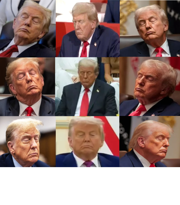 High Quality Nighty Night DJT Blank Meme Template
