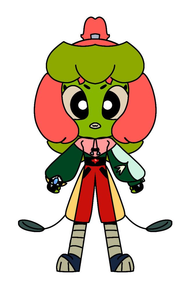 Kishi Rakusho(Chuck Chicken OC) Blank Meme Template