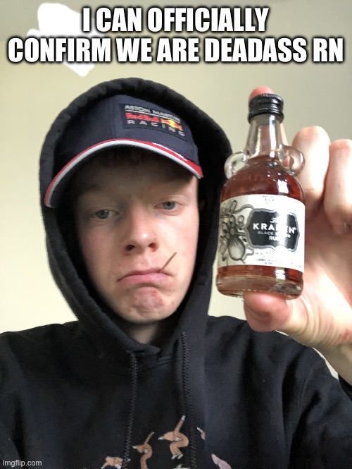 I CAN OFFICIALLY CONFIRM WE ARE DEADASS RN | image tagged in you made me feel this way | made w/ Imgflip meme maker