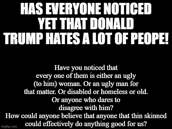 Donald J. Trump Blank Meme Template