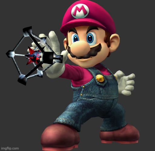 Subspace Tripmine Mario | image tagged in subspace tripmine mario | made w/ Imgflip meme maker