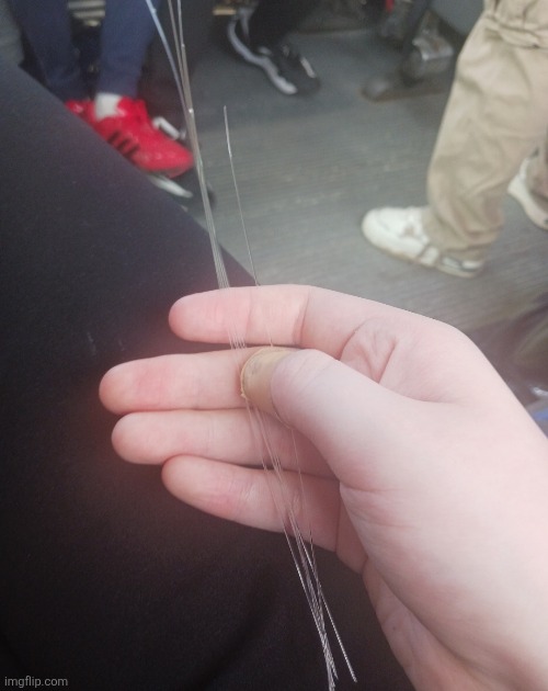 Throwback to the time some kind nice caring loving guy just poured a box of fiber optic cables onto me on the bus ❤️ | made w/ Imgflip meme maker