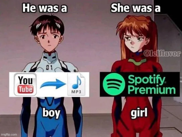 Literally me on the left. I even have songs that were deleted from the internet because I saved them before. | made w/ Imgflip meme maker