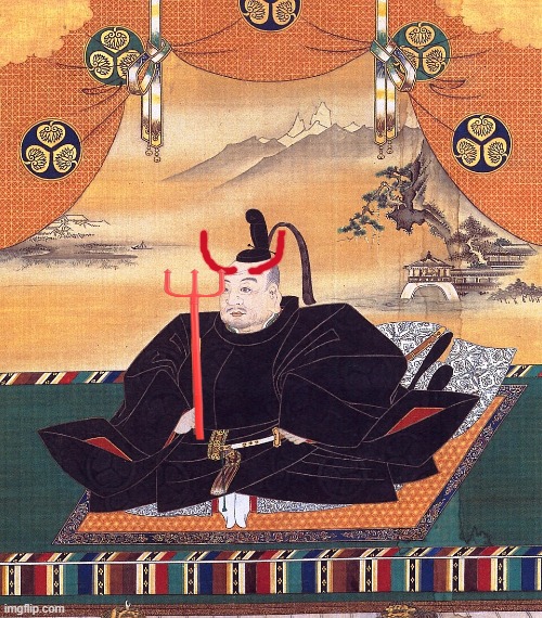 devil ieyasu | made w/ Imgflip meme maker