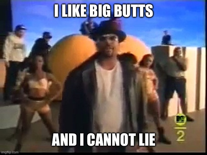 I LIKE BIG BUTTS AND I CANNOT LIE | image tagged in i like big but and i cannot lie | made w/ Imgflip meme maker