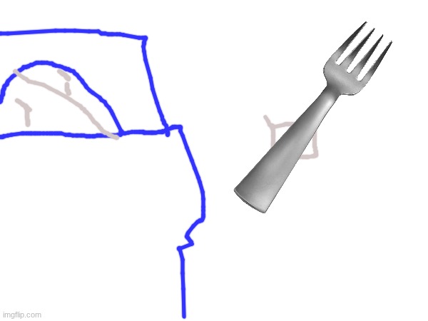 the fork crusader | made w/ Imgflip meme maker