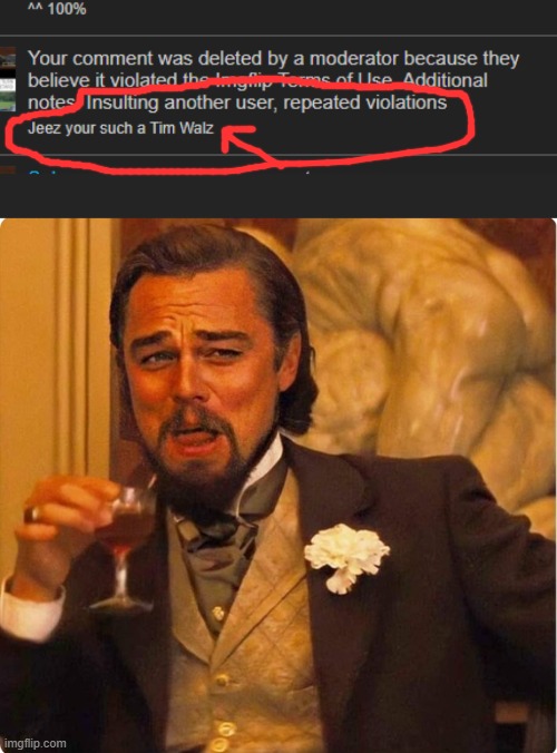 omg   you guys made me laugh.. so so much for this one | image tagged in laughing leonardo di caprio,funny memes,political humor,donald trump approves | made w/ Imgflip meme maker