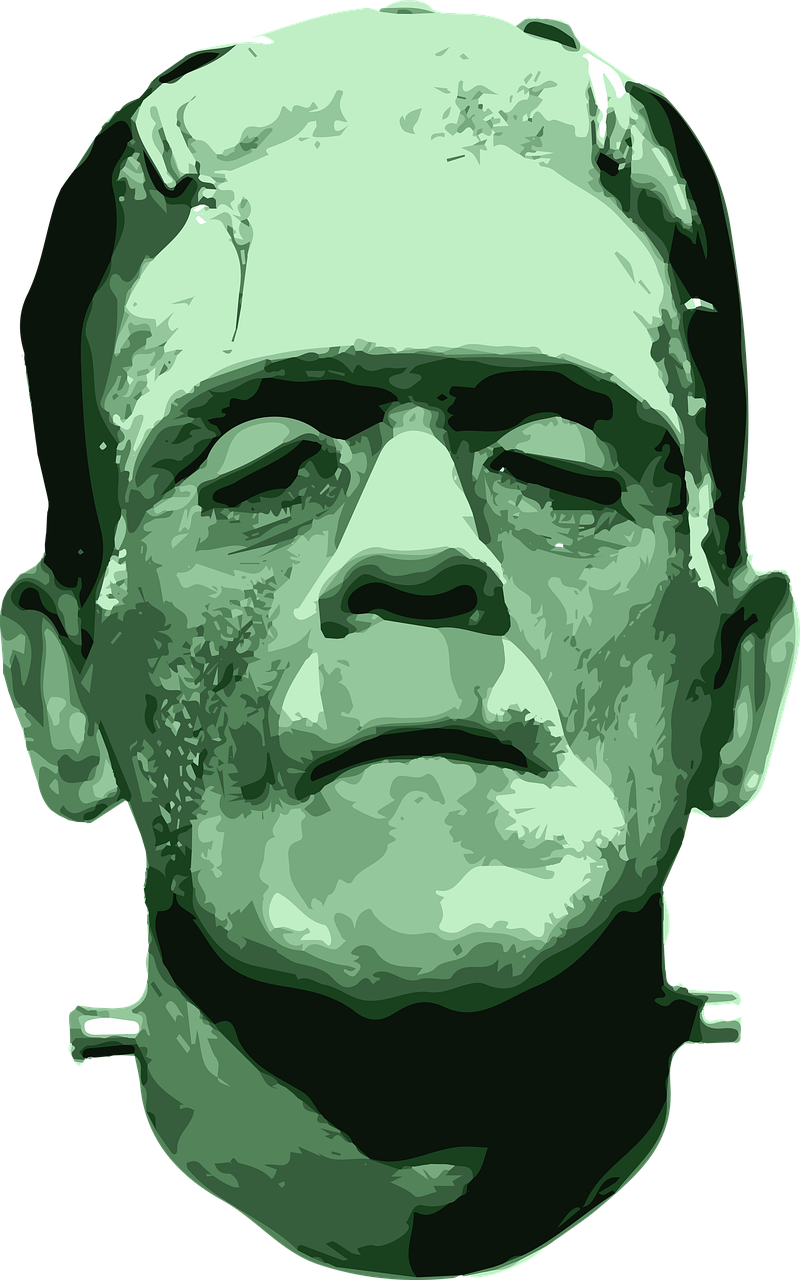 Green Karloff Frankenstein Blank Meme Template