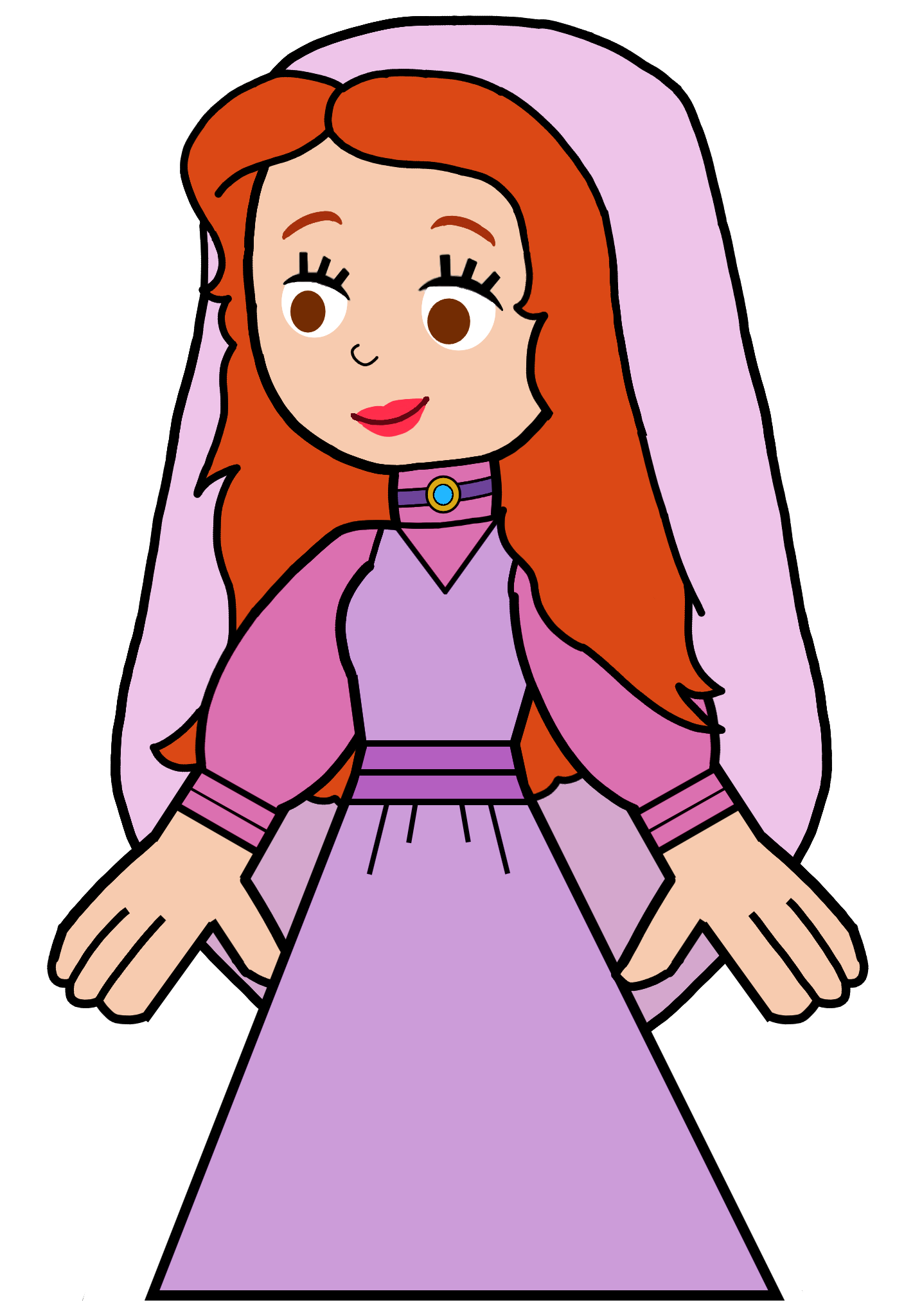 Maid Marian in Hero 108 Style Blank Meme Template