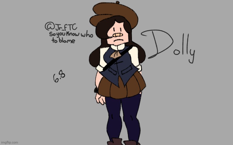 Another new oc bcuz why not? ( I'm still working on her lore) | made w/ Imgflip meme maker