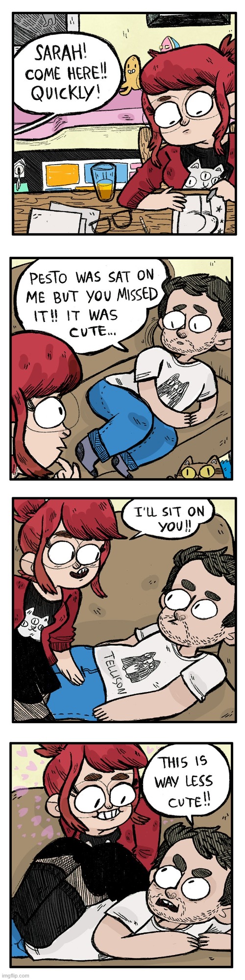 image tagged in cat,sit,sitting,cute,less,oof | made w/ Imgflip meme maker