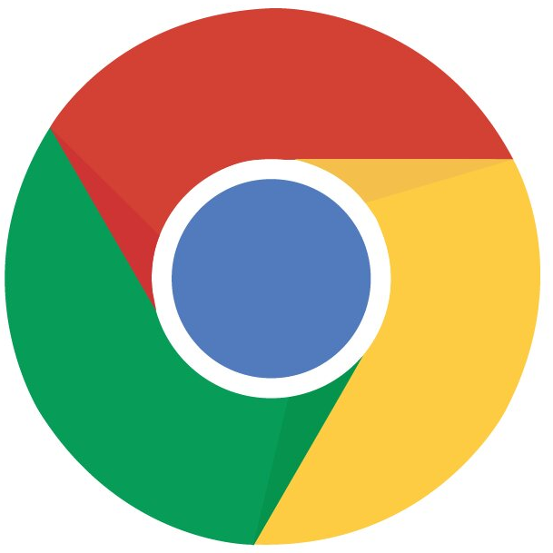 Chrome logotype Blank Meme Template