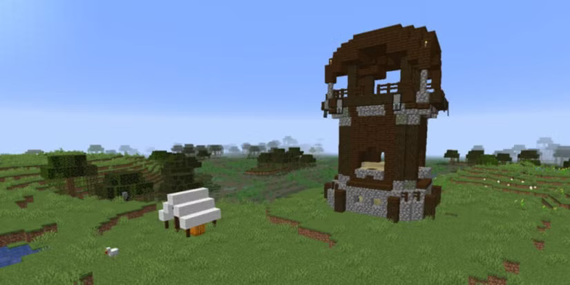 Pillager Outpost Blank Meme Template