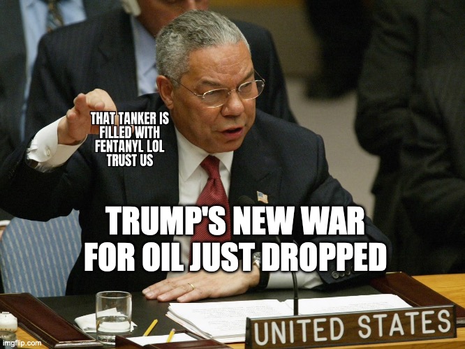 TRUMP'S NEW WAR FOR OIL JUST DROPPED | made w/ Imgflip meme maker