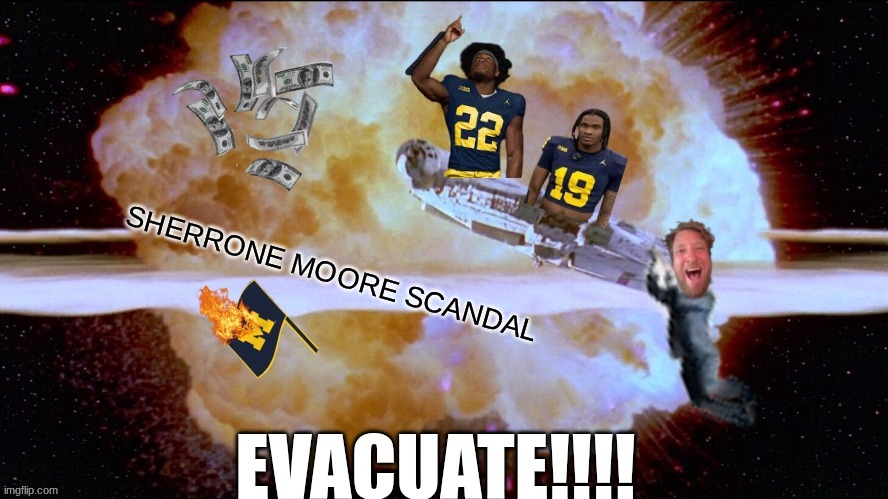 sherrone moore | image tagged in memes,sports,funny memes | made w/ Imgflip meme maker