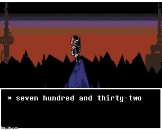 undyne "seven hundred and twenty two" | image tagged in undyne seven hundred and twenty two | made w/ Imgflip meme maker