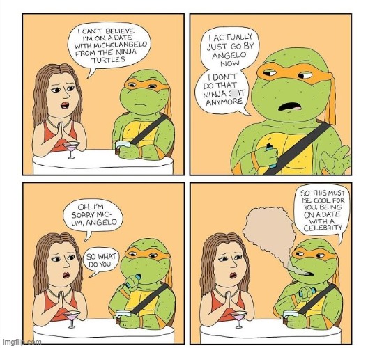 Turtle Date | image tagged in comics | made w/ Imgflip meme maker