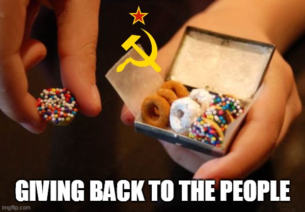 GIVING BACK TO THE PEOPLE | made w/ Imgflip meme maker