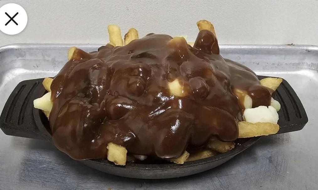 Ugly Poutine Blank Meme Template