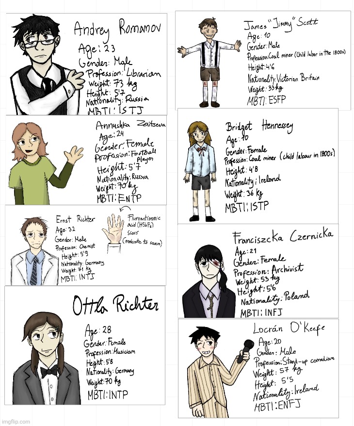 Pick your favourite | image tagged in oc,drawings | made w/ Imgflip meme maker