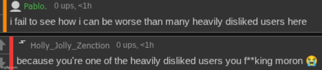 I don't think that he understands that he's in the same ditch that they are | made w/ Imgflip meme maker