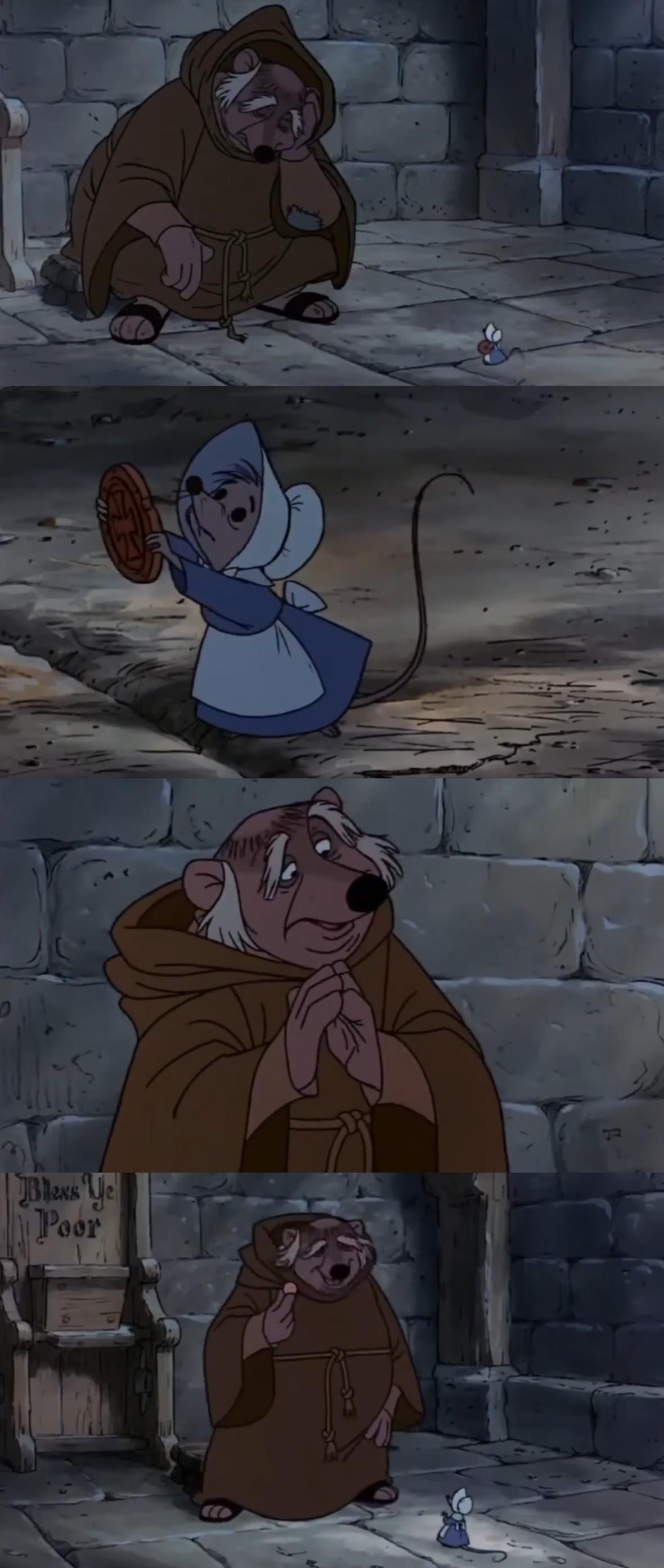 Robin Hood Church donation Blank Meme Template