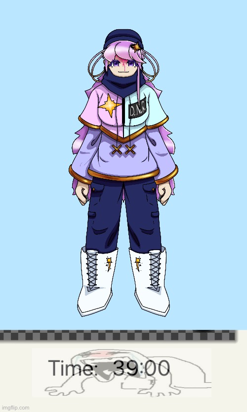 BEHOLD THE OFFICIAL RENDER OF MY BRAIN DAMAGED CHILD (correct answer was B btw :]) | image tagged in e | made w/ Imgflip meme maker