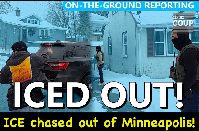 https://m.youtube.com/watch?v=sGecgbTQ3BU | ICE chased out of Minneapolis! | image tagged in iced out | made w/ Imgflip meme maker
