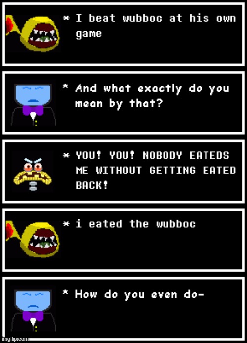 bro eated the eated | made w/ Imgflip meme maker