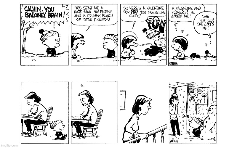 image tagged in calvin and hobbes,comics | made w/ Imgflip meme maker