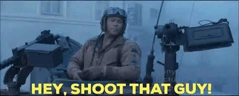 Shoot that Guy! Blank Meme Template