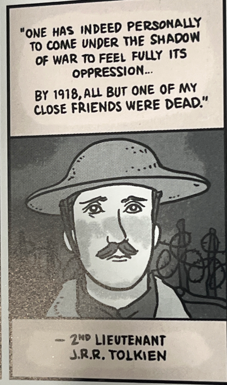 High Quality Tolkien WW1 Blank Meme Template