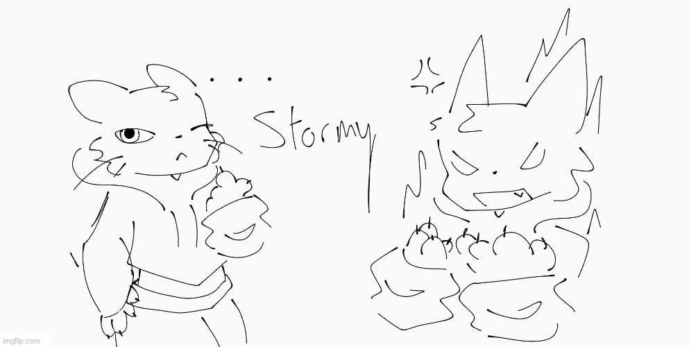 cosmo made this art of my oc | made w/ Imgflip meme maker