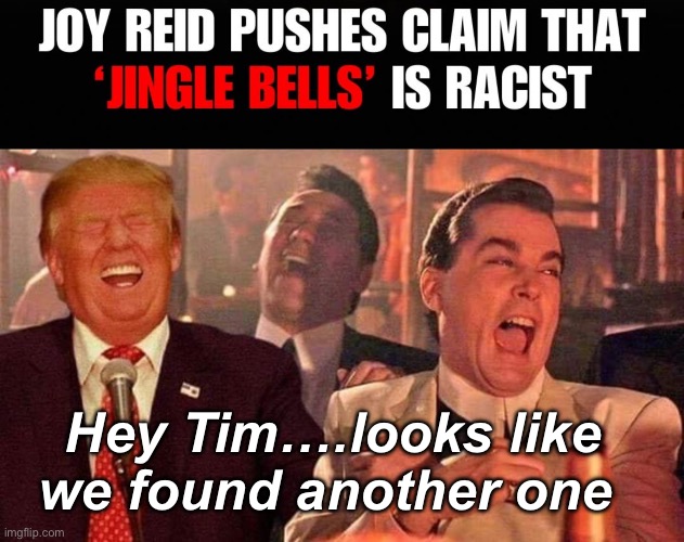 It’s a big club | Hey Tim….looks like we found another one | image tagged in trump good fellas laughing,politics lol,memes | made w/ Imgflip meme maker