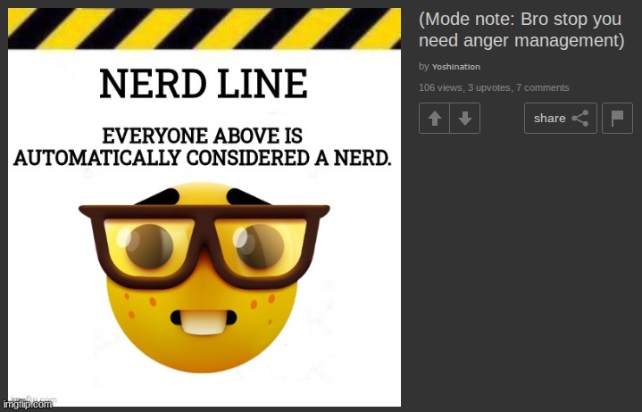 who added that mod note | made w/ Imgflip meme maker