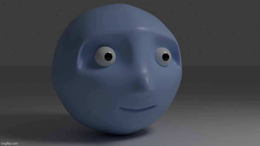 my creation... he screams... | made w/ Imgflip meme maker