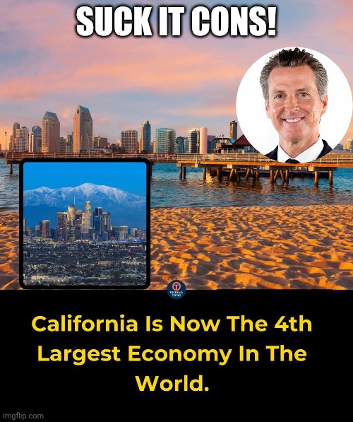 California on fire! | SUCK IT CONS! | image tagged in donald trump,trump,maga,california,nevertrump,trump sucks | made w/ Imgflip meme maker