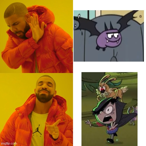 Which Lucy loud eye reveal do you like the most? | image tagged in memes,drake hotline bling,the loud house | made w/ Imgflip meme maker