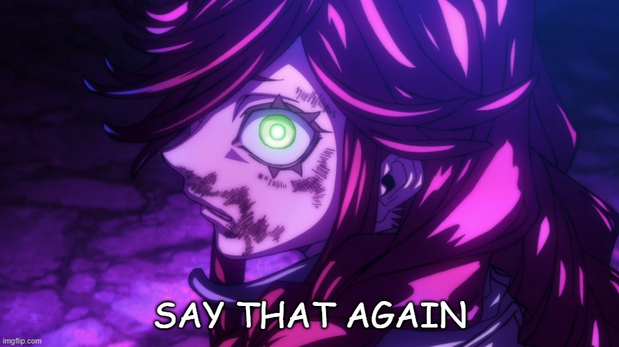 Riyo Stare | SAY THAT AGAIN | image tagged in stare,say that again i dare you,challenge,domination | made w/ Imgflip meme maker