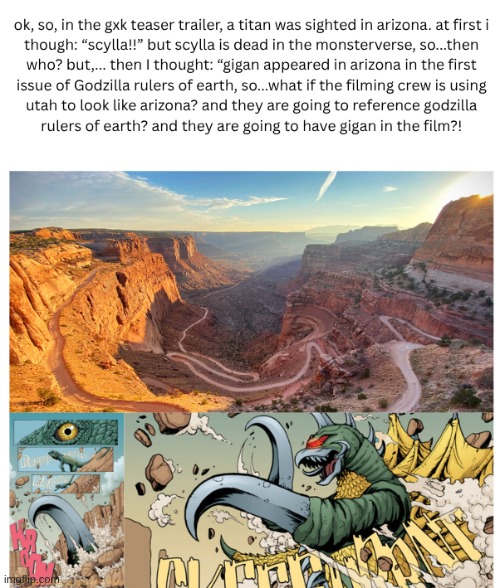 GXK SUPERNOVA THEORY!!! but that's just a theory, a Godzilla theory! | image tagged in godzilla | made w/ Imgflip meme maker