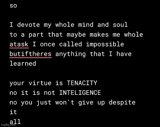 part of a song I'm making about an ai wanting to have a real body | made w/ Imgflip meme maker