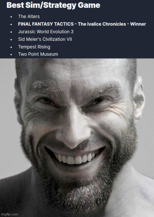 image tagged in smiling gigachad | made w/ Imgflip meme maker