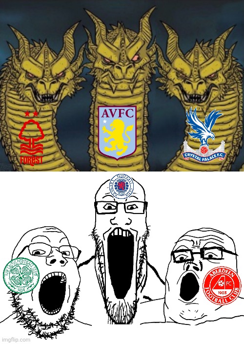 British Teams in UEL and UECL MD6 results.... | image tagged in aston villa,celtic,rangers,europa league,forest,sports | made w/ Imgflip meme maker