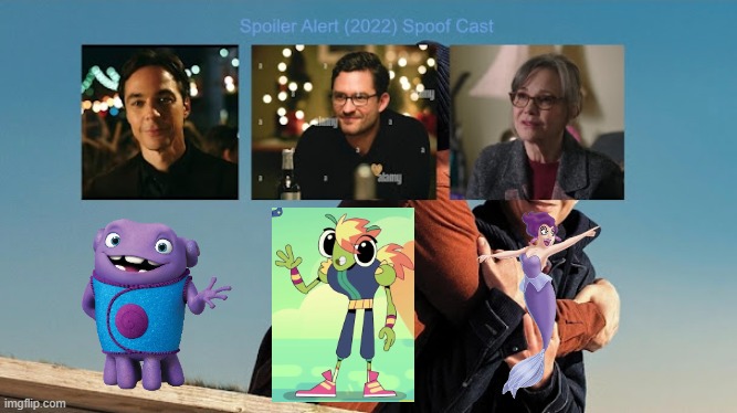 Credit to Mico the Ninjago Fan 2024 for this used | image tagged in meme,memes,spoof cast,spoiler alert,characters,roles | made w/ Imgflip meme maker