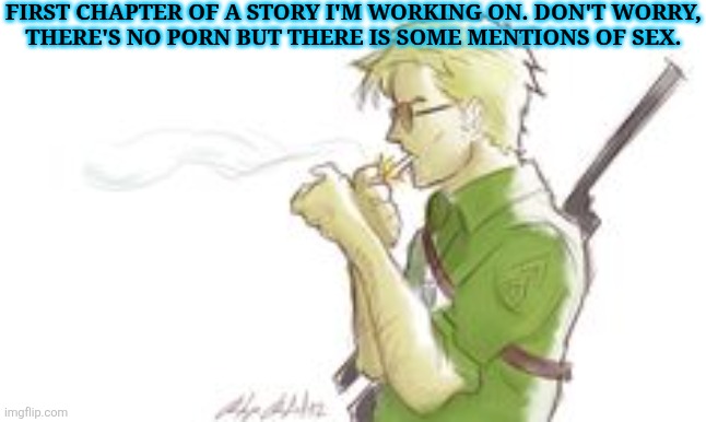 See Description | FIRST CHAPTER OF A STORY I'M WORKING ON. DON'T WORRY,
THERE'S NO PORN BUT THERE IS SOME MENTIONS OF SEX. IT WAS ABOUT AN HOUR AFTER CLOSING. THE BAR WAS EMPTY BUT HE DIDN'T REALLY HAVE ANYWHERE TO GO. NOBODY REALLY NEEDED HIM FOR ANYTHING NOR DID HE WANT TO BOTHER FOR ANYONE FOR ANYTHING. SO, ASMODEUS JUST SETTLED ON A GLASS OF WHISKEY WITH A LONG FORGOTTEN WASH RAG LEFT ON THE BAR COUNTER. HE HEARS A FLUTTER OF WINGS BEHIND HIM. AT A DIFFERENT TIME (YOU KNOW, BACK WHEN HE WAS THE KING OF HELL, HYPED ON ARCHANGEL GRACE– OR EVEN BEFORE THEN), HE WOULD'VE GIVEN THIS MORE THOUGHT THAN JUST A RAISED EYEBROW. IT WAS PROBABLY ANOTHER CUSTOMER. ANGELS NEVER REALLY SEEMED TO CARE WHAT THE OPEN HOURS WERE. THEY EXPECTED TO BE SERVED UPON ARRIVAL. BUT ASMODEUS WAS HARDLY YOUR TYPICAL DEMON. HE DIDN'T TAKE WELL TO PEOPLE THAT EXPECTED HIS OBEDIENCE.

"WE'RE CLOSED." HE SAYS, SHARPLY, NURSING ANOTHER SIP OF HIS WHISKEY. HE DOESN'T EVEN BOTHER TO LOOK BACK TO SEE WHO IT WAS. AS FAR AS HE WAS CONCERNED, IT WASN'T IMPORTANT.

"TAKE YOUR CLOTHES OFF." ALRIGHT, THIS GOT HIS ATTENTION. HIS EYEBROWS SHOT UP AS HE TURNED AROUND. HE DIDN'T KNOW IF HE SHOULD FEEL OFFENDED OR HONORED. THAT WAS UNTIL HE GOT A LOOK AT THE FACE BEHIND THE VOICE. ABOUT THE SAME HEIGHT HE WAS, HAIR AS DARK AS NIGHT, SWEPT CARELESSLY TO THE SIDE, GREEN EYES THAT STARED STRAIGHT THROUGH YOUR SOUL, CLOTHES THAT LOOKED LIKE THEY WERE STOLEN FROM DEAN WINCHESTER'S CLOSET, AND THE MOST KISSABLE LIPS HE'S EVER SEEN. ASMODEUS SMIRK, COCKING UP AN EYEBROW, AS HE LEANS AGAINST THE COUNTER. OH, THIS WAS GOLD. HE GOT THE GOOD BROTHER, HIMSELF, FLUSTERED.

"ARCHANGEL MICHAEL, I ASSUME?" HE GIVES HIM A GOOD ONCE OVER. "YOU DO MATCH THE DESCRIPTION." ASMODEUS REACHES OVER FOR THE BOTTLE TO TOP HIMSELF OFF. "IF YOU'RE LOOKING FOR A GOOD TIME, I HEAR MY BROTHER IS YOUR BIGGEST FANBOY." HE DOESN'T BOTHER TURNING BACK AROUND, PARTIALLY OUT OF DEFIANCE. BUT MOSTLY TO DRIVE THE ARCHANGEL JUST A TAD MORE MAD. HE CAN HEAR MICHAEL SIGH FROM BEHIND HIM AS HE TAKES ANOTHER DELIBERATE SIP OF HIS DRINK.

"I WANT NOTHING TO DO WITH RAMIEL." MICHAEL RISES HIS ARMS UP AND LETS THEM FALL DOWN TO HIS SIDES. HE SOUNDED EXHAUSTED... LIKE HE HAD GIVEN UP ON LIFE. OR HE HAD JUST RUN OUT OF OPTIONS.

"BUT WHY.... ME?" ASMODEUS TURNS TO FACE HIM AGAIN, DRINK IN HIS HAND. "SURELY, YOU'VE GOT BETTER OPTIONS." A TINY SHRED OF HIS OWN SELF-LOATHING SLIPS THROUGH THE CRACKS OF HIS COLD, CALCULATING, THE-WORLD-IS-MY-BITCH MASK. AND MICHAEL PICKED UP ON IT. HE WASN'T WRONG. HE HAD BETTER OPTIONS. THEY JUST ALL SUCKED. AND ADAM WAS WITH SAMANDRIEL, NOW, SO....

"LOOK." MICHAEL TOOK A DEEP BREATH, COMPOSING HIMSELF, STARTING TO LOOK AND SOUND SOMETHING CLOSE TO THE FABLED HEAVEN'S GENERAL THAT EVERYONE THINKS HE IS. "I WAS HERE EARLIER. I DOUBT YOU REMEMBER–"

"I DO." ASMODEUS STATES, FINDING IT ASTONISHING THAT MICHAEL THOUGHT HE WOULDN'T. HIS SCOFF KINDA GAVE AWAY WHAT HE WAS THINKING. MICHAEL DECIDED TO IGNORE IT.

"ANYWAY–" HE HAD AN IDEA OF HOW STUBBORN ASMODEUS WAS. AT LEAST, FROM THE HUMORS HE HAD HEARD AND THE HORROR STORIES HE GOT FROM GABRIEL. HE KNEW HOW WRONG THIS WAS SO HE DECIDED TO JUST CHOKE IT OUT. WHO CARES IF HEAVEN WANTED NOTHING TO DO WITH HIM AFTER THIS? THEY HAD ALREADY DISOWNED HIM. "THE THING IS, FOR WHATEVER REASON, I LIKE YOU. AND I DON'T WANT TO WASTE ANY MORE TIME ON THIS DISCUSSION." HE PAUSED, WAITING FOR THE RESPONSE, HOPING TO CHUCK HE'D SAY YES. IT WAS AN UNUSUAL FEELING FOR HIM BUT HE COULDN'T ACT WITHOUT CONSENT SO HERE HE WAS.... DESPERATELY, AWAITING THE APPROVAL OF A PRINCE OF HELL. HEAVEN DEFINITELY WASN'T TAKING HIM BACK AFTER THIS.

ASMODEUS SWIRLED THE AMBER LIQUID IN HIS GLASS, STARING DOWN INTO IT LIKE IT WOULD HELP HIM MAKE A DECISION. THE THING THAT BOTHERED HIM MOST IS THAT HE COULDN'T TELL IF THIS WAS A TRICK. HE WAS CERTAIN IT MOST DEFINITELY WAS. WHY WOULD AN ARCHANGEL COME TO HIM BEGGING FOR SEX. IT DIDN'T MAKE ANY SENSE. BUT A TRULY AWFUL PART OF HIM; THE PART THAT STILL REMEMBERED WHAT IT FELT LIKE TO BE HUMAN, TO BE LOVED; REALLY WANTED THIS TO BE TRUE. HE SET HIS DRINK DOWN ON THE BAR COUNTER.

"I'M LISTENING." HE SAID, CALMLY, WITH HIS BEST POKER FACE ON, STRIPPING HIS VOICE OF ANY OF ITS USUAL SASS. MICHAEL MADE A SPLIT SECOND DECISION– ONE MOMENT HE WAS METAPHORICALLY COWERING AGAINST WALL AND THE NEXT.... HE HAD HIS FISTS IN ASMODEUS' WHITE SUIT JACKET, PINNING HIS BACK AGAINST THE COUNTER, PRESSING HIS LIPS INTO HIS. FOR A GOOD LONG MOMENT, THE DEMON DIDN'T KNOW HOW TO REACT. HE DIDN'T KNOW IF HE SHOULD PULL HIM CLOSER, PUSH HIM AWAY, WHAT–? THEN THE HORMONES KICKED IN. ASMODEUS KISSED HIM BACK, HUNGRY BUT SURPRISINGLY TENDER, AS HE GRABBED HIS WAIST, PULLING MICHAEL FLUSH AGAINST HIS BODY. HIS HANDS SLIP DOWN TO GRAB AHOLD OF HIS ARSE LIFTING HIM UP AND SPINNING HIM AROUND TO BRING HIM ON TOP OF THE COUNTER. MICHAEL WRAPS HIS ARMS AROUND HIS NECK OUT OF INSTINCT, HAVING TO FORCE BACK A GIGGLE AT BEING MANHANDLED LIKE THAT. ASMODEUS LEAVES A TRAIL OF BRUSING KISSES DOWN HIS NECK BEFORE SINKING HIS TEETH INTO HIS NECK, CAUSING A YELP TO ESCAPE THE ARCHANGEL. HE PAUSES, WAITING FOR A BAD REACTION. WHEN HE RECIEVES NONE, HE PULLS BACK TO LOOK MICHAEL DEAD IN THE EYE WITH THE MOST SERIOUS EXPRESSION.

"ARE YOU SURE YOU WANT THIS? FROM ME?" THE WORDS TASTED FOREIGN ON HIS TONGUE, STILL UNSURE HOW ANYONE OF THIS POWER COULD WANT HIM, TRAGETY AND ALL. HELL, HOW ANYONE PERIOD COULD EVER WANT HIM. BUT MICHAEL'S EXPRESSION REMAINED STEADY, UNWAVERING EVEN AS HIS FINGERS TRACED PATTERNS ON HIS THIGHS. SOMETHING ABOUT THIS TURNED HIM ON EVEN MORE. "BECAUSE ONCE I GO IN, THERE'S NO TURNING BACK." ASMODEUS PAUSES FOR MOMENT, JUST FOR THEATRICS, BEFORE CONTINUING IN A LOWER, MUCH MORE MENACING TONE. "YOU'RE MINE." THIS WAS MEANT AS A HALF-THREAT, HALF-PROMISE, BARING HIS CANINES, TRYING TO SCARE HIM OFF– IF THAT WAS EVEN POSSIBLE. BUT EVEN STILL... MICHAEL REMAINED UNBORHERED BY HIS POSSESSIVENESS. MAYBE EVEN LIKED IT. AND THIS... SCARED ASMODEUS MORE THAN ANYTHING ELSE.

"I AM AWARE OF THE TERMS." MICHAEL STATES PLAINLY, HIS HANDS PLACED GENTLY ON TOP OF ASMODEUS'. "I ONLY HAVE ONE RULE." AND JUST LIKE THAT, IT'S ALMOST LIKE A SWITCH WAS FLIPPED AND A COMPLETELY DIFFERENT SIDE OF MICHAEL TOOK OVER. HE DUG HIS NAILS INTO THE BACK OF ASMODEUS' HANDS WHO INSTANTLY TRIED TO PULL AWAY BUT COULDN'T. HE STARED DOWN AT HIM WITH A HALF-GLARE, HALF-SMIRK THAT WOULD'VE SENT SHIVERS DOWN THE BACK OF THE DEVIL, HIMSELF. ASMODEUS KNEW WHAT THIS WAS. IT WAS A CHALLENGE, TO SEE IF HE'D RUN, BUT HE REMAINED PUT. HOWEVER, HE COULDN'T IGNORE THE SOUND OF HIS OWN HEARTBEAT FLOODING HIS EARS.

"IF YOU SO MUCH AS TRY TO TAMPER WITH MY GRACE," MICHAEL THREATENS, COLDLY. "I'LL SMITE YOU WHERE YOU STAND." THE ARCHANGEL PAUSES FOR DRAMATIC EFFECT, HIS EXPRESSION SLOWLY TURNING MORE AND MORE INTO A MANIACLE SMIRK. "UNDERSTOOD?" HE EXPECTED THE DEMON TO GULP OR EVEN QUIVER UNDER HIS HEAVY STARE BUT ASMODEUS DID NEITHER. HE SIMPLY SMILED BACK, GAVE HIM A QUICK NOD AND SAID, "UNDERSTOOD." | image tagged in shut up bitch,might be a little over the top,but it gives a little bit of an idea,as far as the timeline goes,fanfic excerpt | made w/ Imgflip meme maker