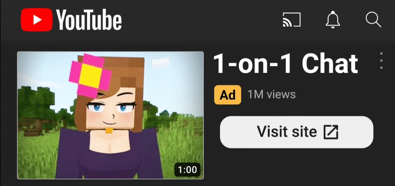 Minecraft AI Girlfriend Blank Meme Template