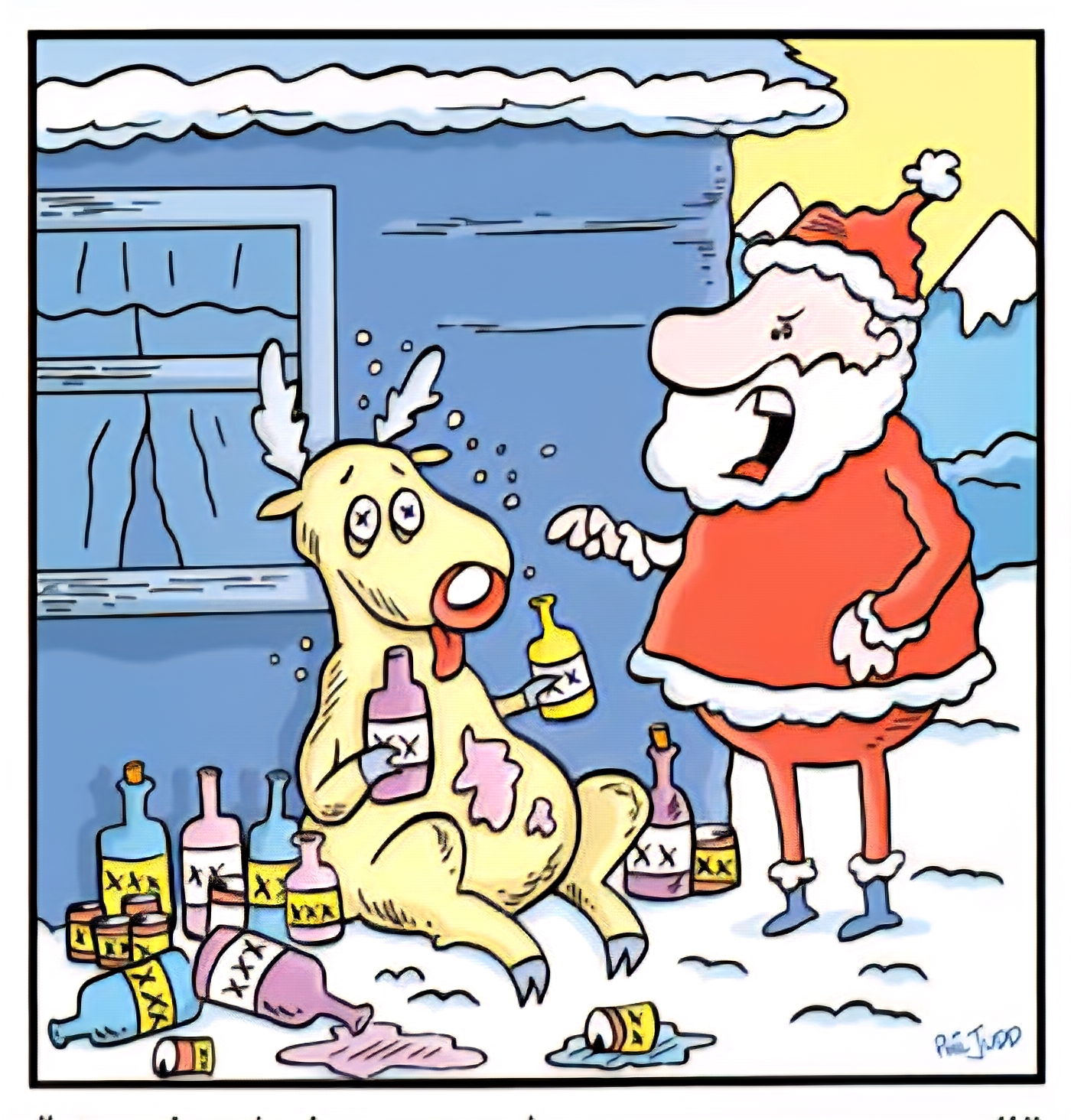 Santa Blank Meme Template